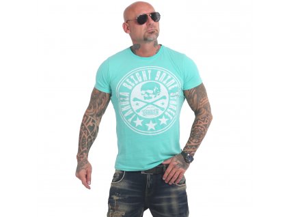 Yakuza INNER CIRCLE tričko pánske TSB 17041 turquoise