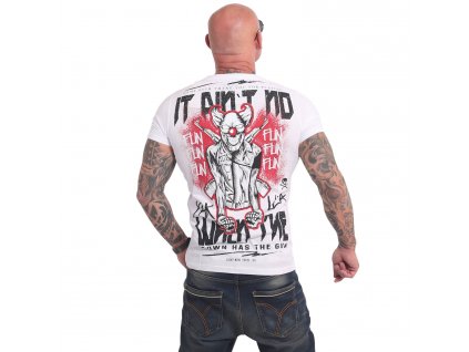 Yakuza NO FUN tričko pánske TSB 17032 white