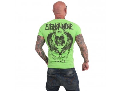 Yakuza INEVITABLE tričko pánske TSB 17028 jasmine green