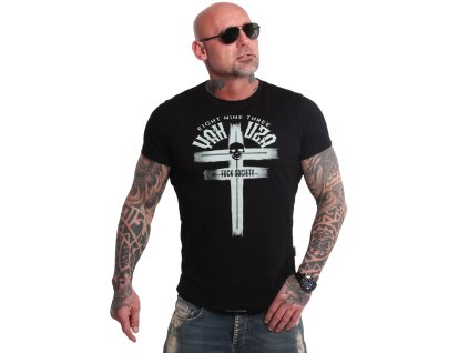Yakuza CROSSED SOCIETY tričko pánske TSB 180105 black
