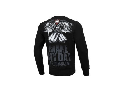 Pitbull West Coast mikina Make My Day 21 crew black