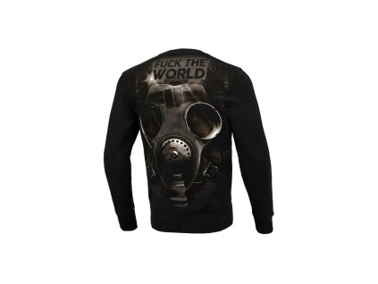 Pitbull West Coast mikina Fuck The World 18 crew black