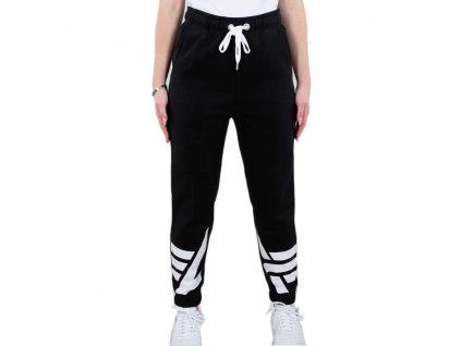 Alpha Industries dámske tepláky LOGO PRINT JOGGER Wmn Black