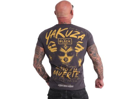 Yakuza tričko pánske MIEDO TSB 19036 anthracit