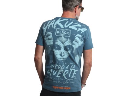Yakuza tričko pánske MIEDO TSB 19036 mallard blue
