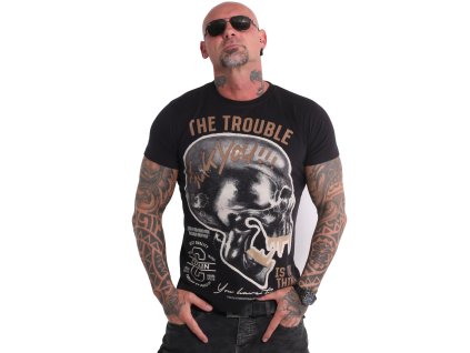 Yakuza tričko pánske FckU TSB 19037 black