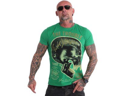 Yakuza tričko pánske FckU TSB 19037 jelly bean