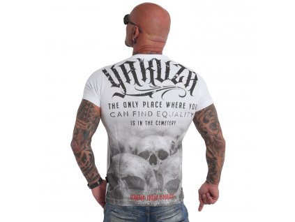 Yakuza tričko pánske Equality TSB 19039 white