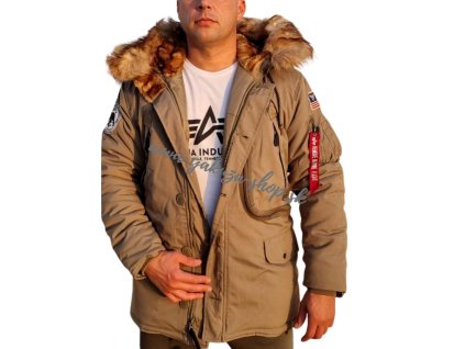 Alpha Industries Polar Jacket pánska zimná bunda Stratos
