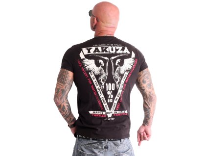 Yakuza tričko pánske HAPPY HOUR TSB 90003 black