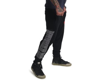Yakuza WARRIOR LOOSE tepláky pánske JOB 19020 black
