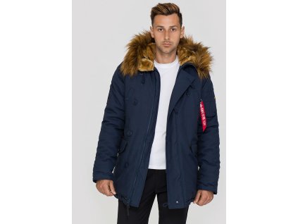 Alpha Industries zimná bunda Explorer rep blue