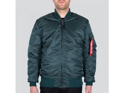 Alpha Industries MA 1 VF 59 LONG navy green bunda pánska