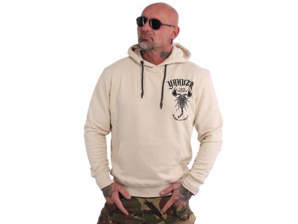 Yakuza mikina pánska CARTEL HEAVY HOB 19064 whitecap grey