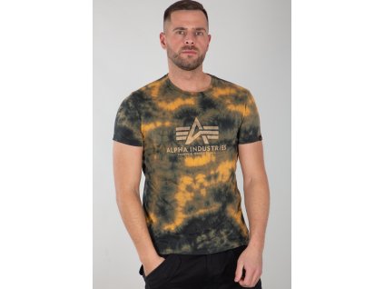 Alpha Industries Basic T Batik tričko pánske brown