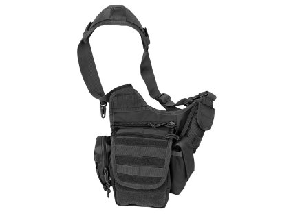 Miltec Army taška Olive SLING BAG MULTIFUNCTION BLACK-1