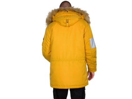 Alpha Industries N3 B Reflective stripes pánska zimná bunda wheat