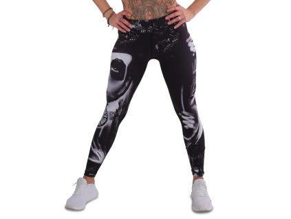 Yakuza legíny MEXICAN HIGH WAIST LEB 19152 black
