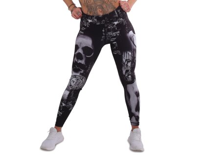 Yakuza legíny LOST CITY HIGH WAIST LEB 19151 black