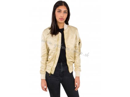 Alpha Industries dámska bunda MA 1 VF LW Wmn caramel