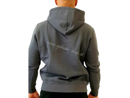 Alpha Industries Small Logo Hoody pánska mikina greyblack
