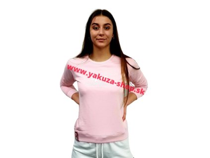 Alpha Industries dámska mikina New Basic Sweat Wmn pastel pink
