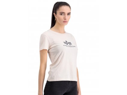 Alpha Industries New Basic T Wmn Jet Streem White dámske tričko-1