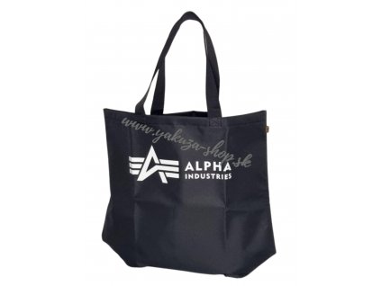 Alpha Industries Shopping bag nákupná taška Black a
