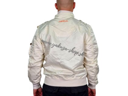 Alpha Industries Falcon II Jet Streem White bunda prechodná