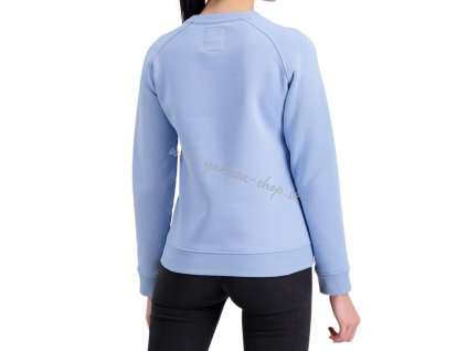 Alpha Industries dámska mikina New Basic Sweat Wmn light blue