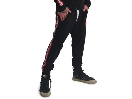 Yakuza CASUAL DAY tepláky pánske JOB 19022 Black