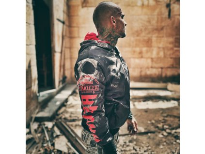 Yakuza bunda MUERTE SKULL V2 WINDBREAKER WB 19048 black
