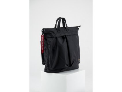Alpha Industries taška LABEL Helmet Bag black