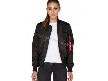 Alpha Industries dámska prechodná bunda MA 1 TT black 1