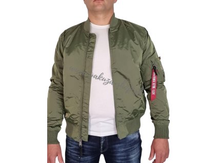 Alpha Industries MA 1 TT Jacket Sage Green bunda pánska 1