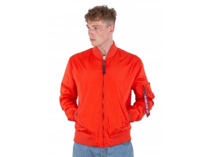 Alpha Industries MA 1 TT Jacket Atomic Red bunda pánska 1