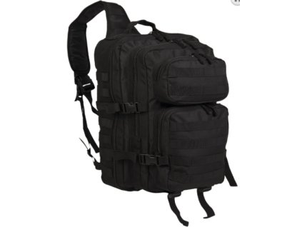 Miltec ruksak ONE STRAP ASSAULT PACK LG BLACK 29L