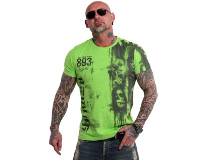 Yakuza tričko pánske WAITING DEATH TSB 10020 Jasmine Green