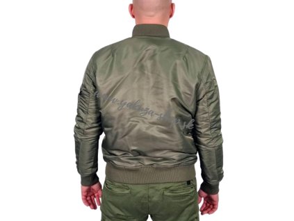 Alpha Industries bunda pánska MA 1 VF PRroject R sage green