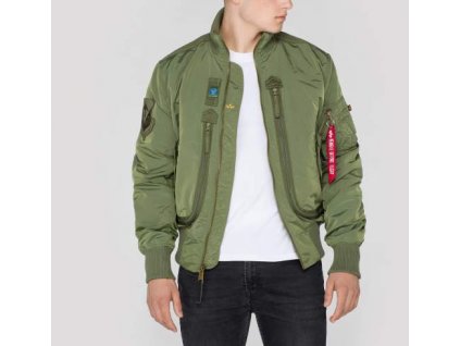 Alpha Industries Prop Sage Green bunda prechodná