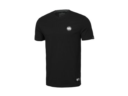PitBull West Coast SMALL LOGO BLACK S22 tričko pánske