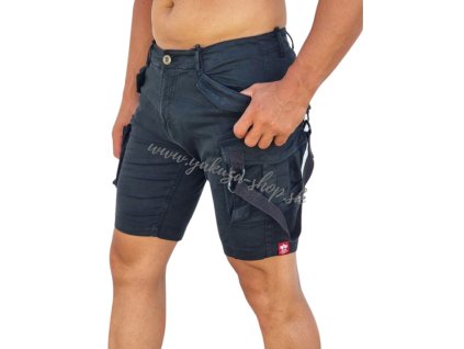 Alpha Industries Special OPS Short pánske šortky black 1