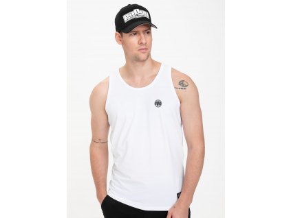 PitBull West Coast tielko Tank Top Slim Fit Small Logo white a