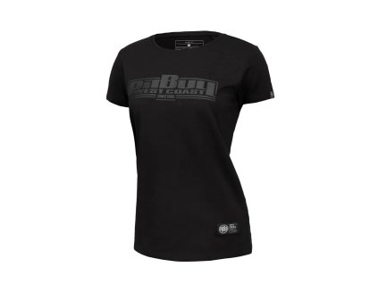 PitBull West Coast dámske tričko CLASSIC BOXING Slim Fit black