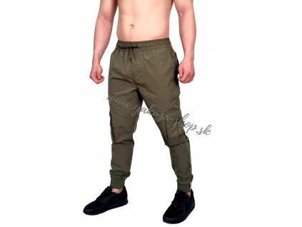 Alpha Industries nohavice Nylon Cargo Jogger Dark Olive