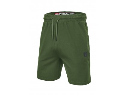 Pitbull West Coast šortky DURANGO SPANDEX 210 GSM Olive