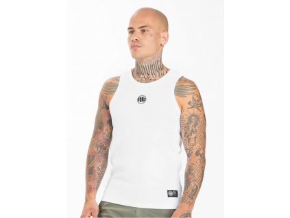 PitBull West Coast tielko RIB SMALL LOGO pánske white 22931800010 b