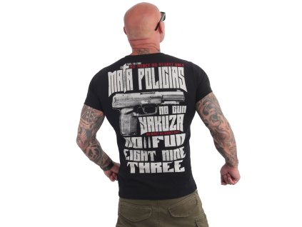 Yakuza tričko pánske MATA TSB 20024 black