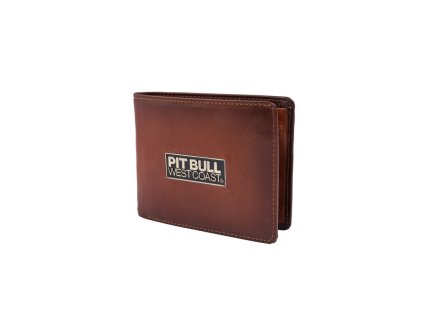 PitBull West Coast kožená peňaženka BRANT brown