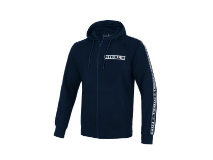 Pitbull West Coast mikina na zips s kapucňou DANDRIDGE dark navy